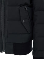 Giubbino Bomber Imbottito in Nero Moose Knuckles