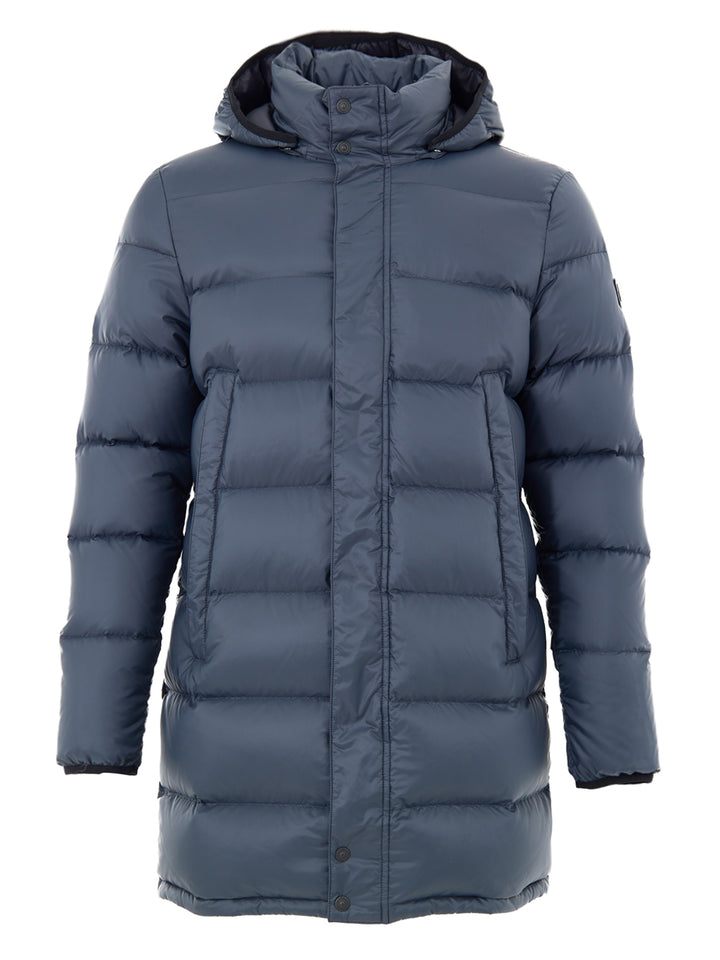 Giubbino PIumino Media Lunghezza in Grigio Moose Knuckles