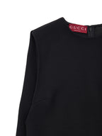 Abito Corto Senza Maniche a Campana Gucci