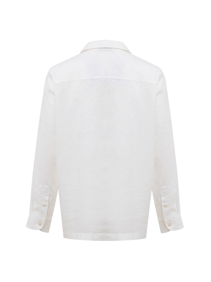 Camicia Bianca in Lino Gran Sasso