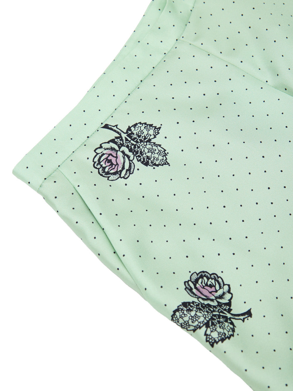 Pantaloni Palazzo in Seta con Stampa Gucci