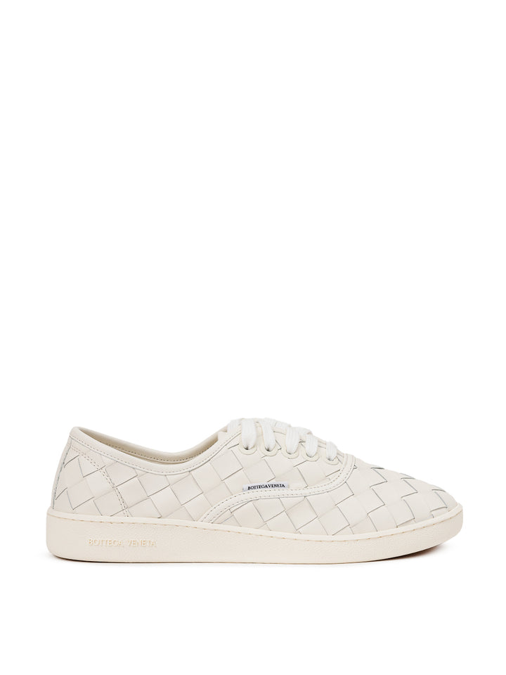 Bottega Veneta Sawyer Woven Leather Sneakers