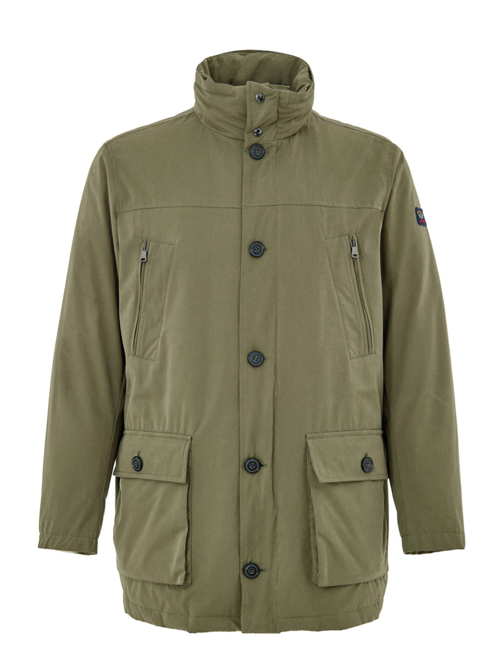 paul shark handschuhe Gefütterte Carcoat Jacke in Grün Paul & Shark – Loxuno