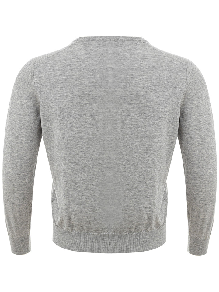 Gran Sasso Silk Blend Crewneck Sweater