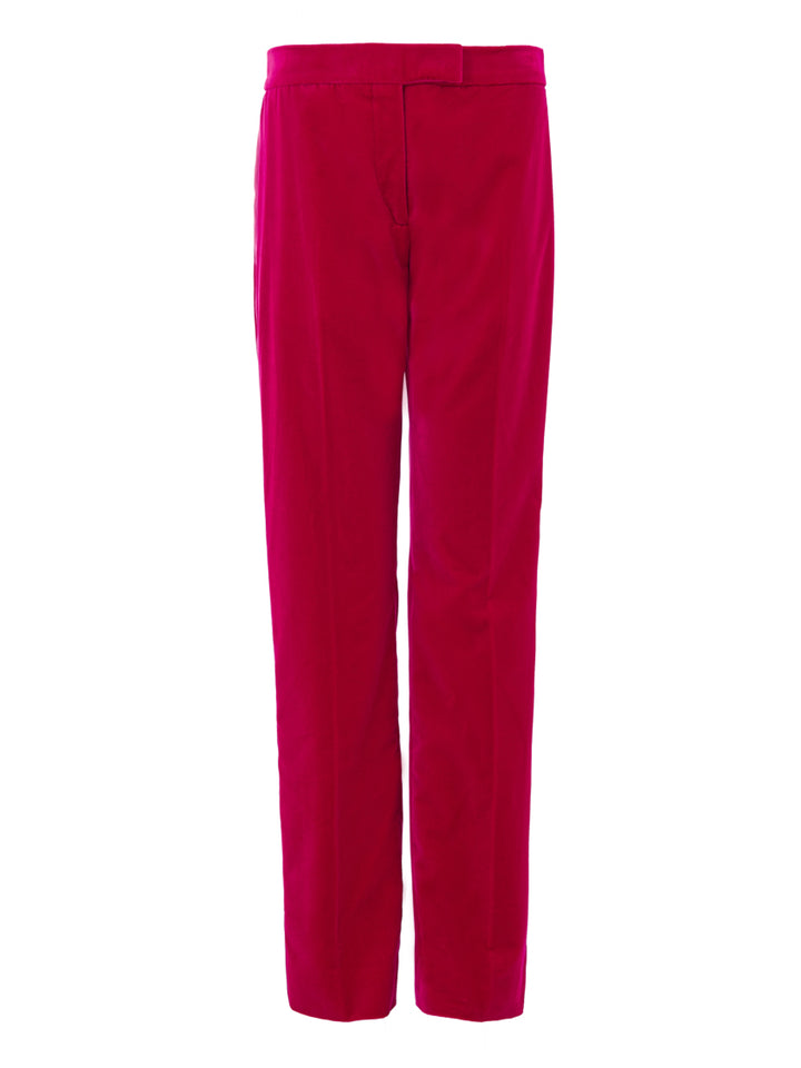 Pantalone Smoking in Ciniglia Fucsia con Banda in Raso Tom Ford