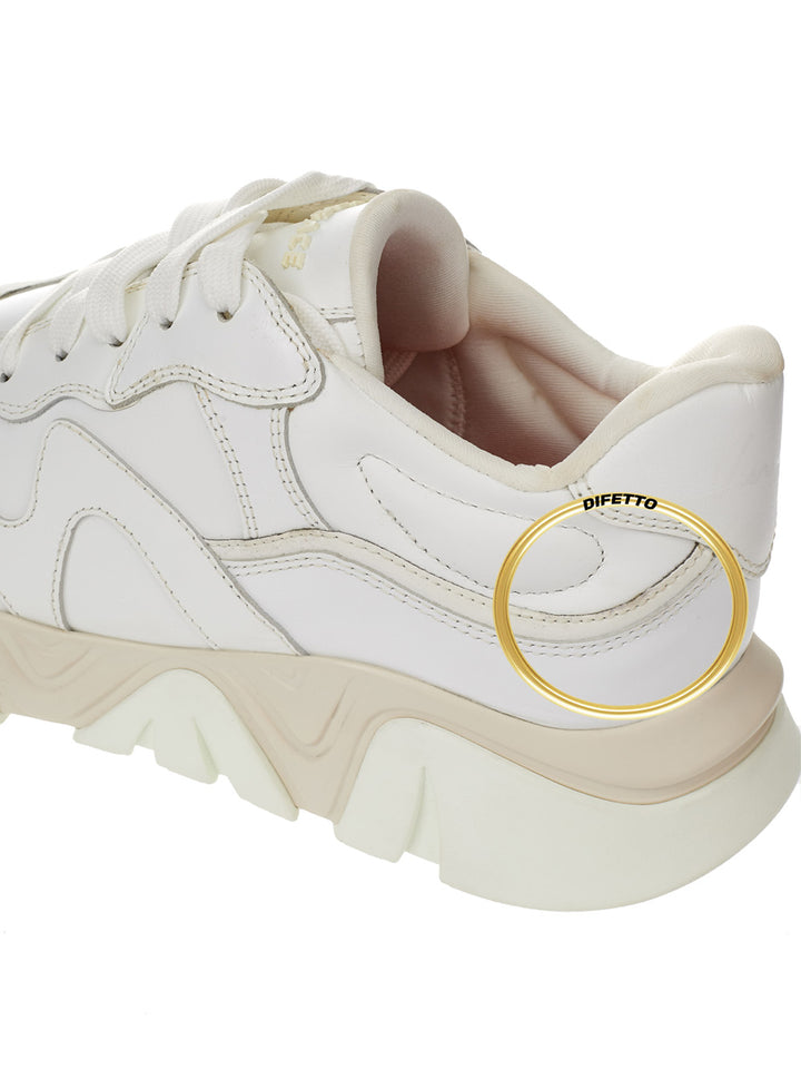White Versace sneakers