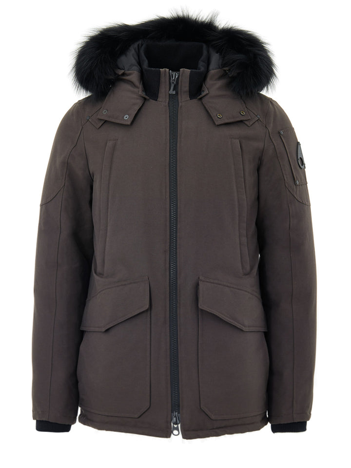 Giubbino Field Jacket in Marrone Moose Knuckles