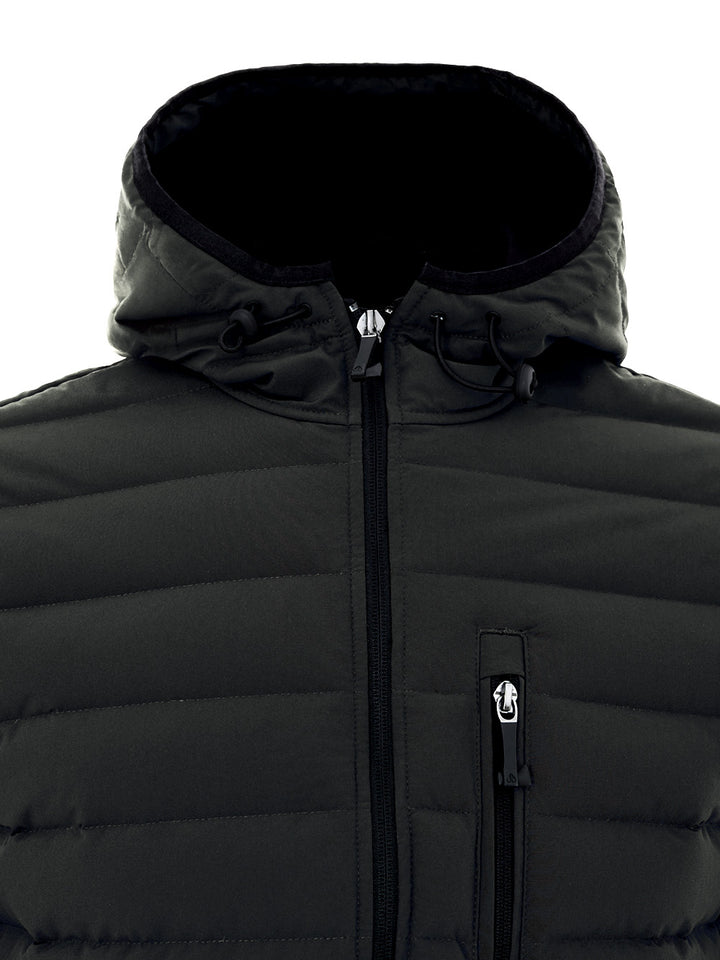 Piumino Lightweight Imbottito in Nero Moose Knuckles