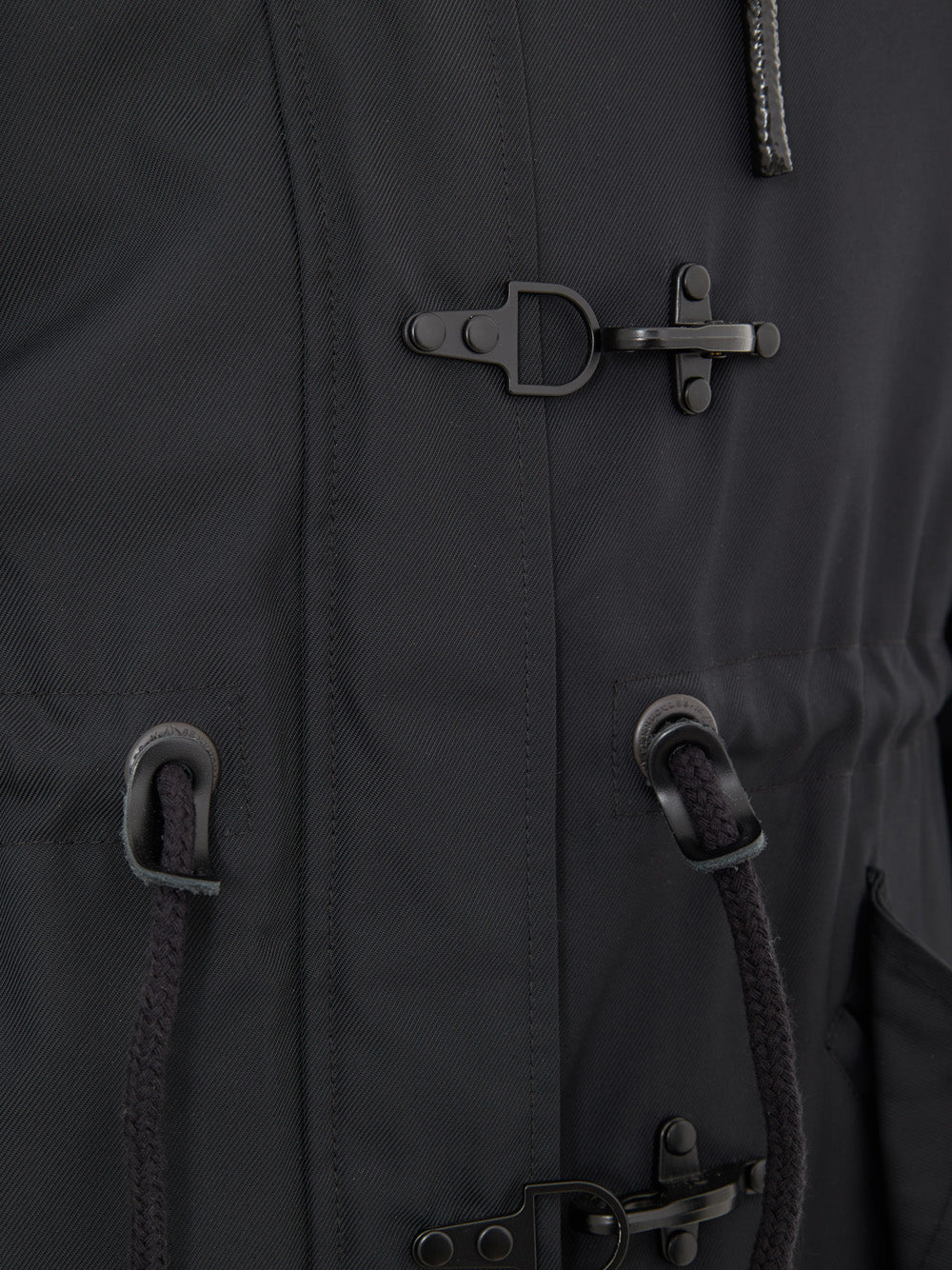 Giubbino Parka Blu con Coulisse Moose Knuckles