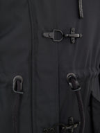 Giubbino Parka Blu con Coulisse Moose Knuckles
