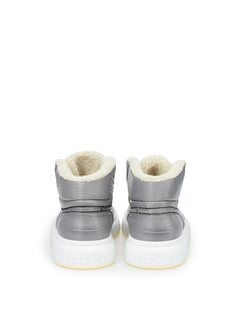 Hohe Sneakers mit Innenfell MM6 Maison Margiela