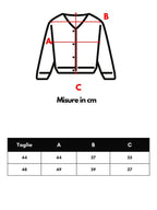 Cardigan con Lavorazione Trecce in Grigio Gran Sasso