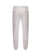Pantalone Jogging Bianco con Logo GCDS