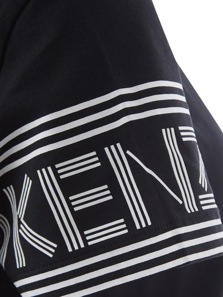 T-Shirt Piquet Nera Kenzo