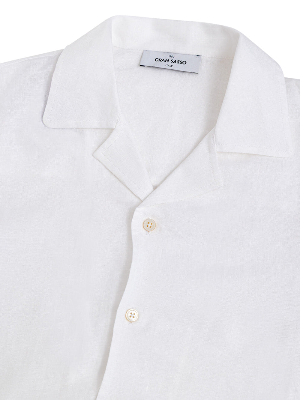 Camicia Bianca in Lino Gran Sasso