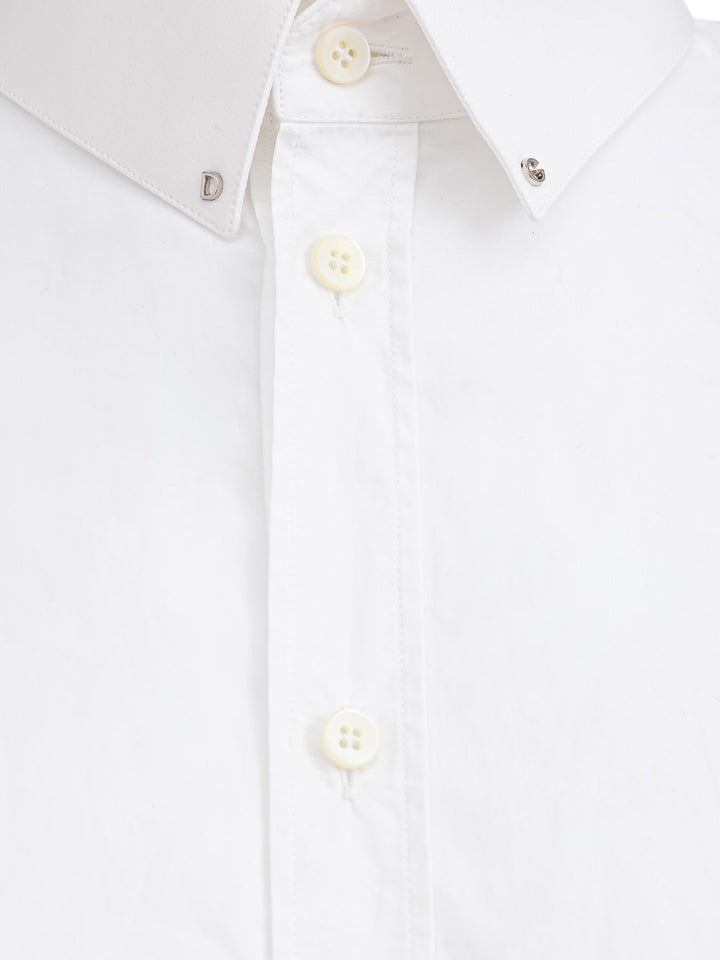 Camicia logo DG in cotone Dolce & Gabbana