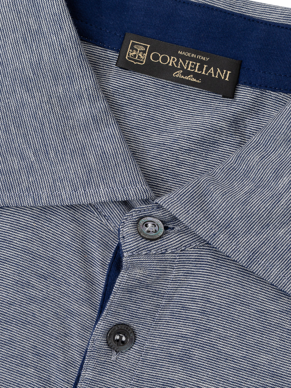 Polo Corneliani in cotone e Cachemire