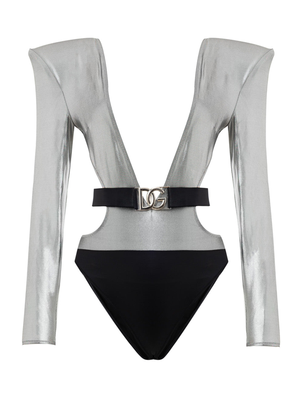 Costume Maniche Lunghe Silver Dolce & Gabbana