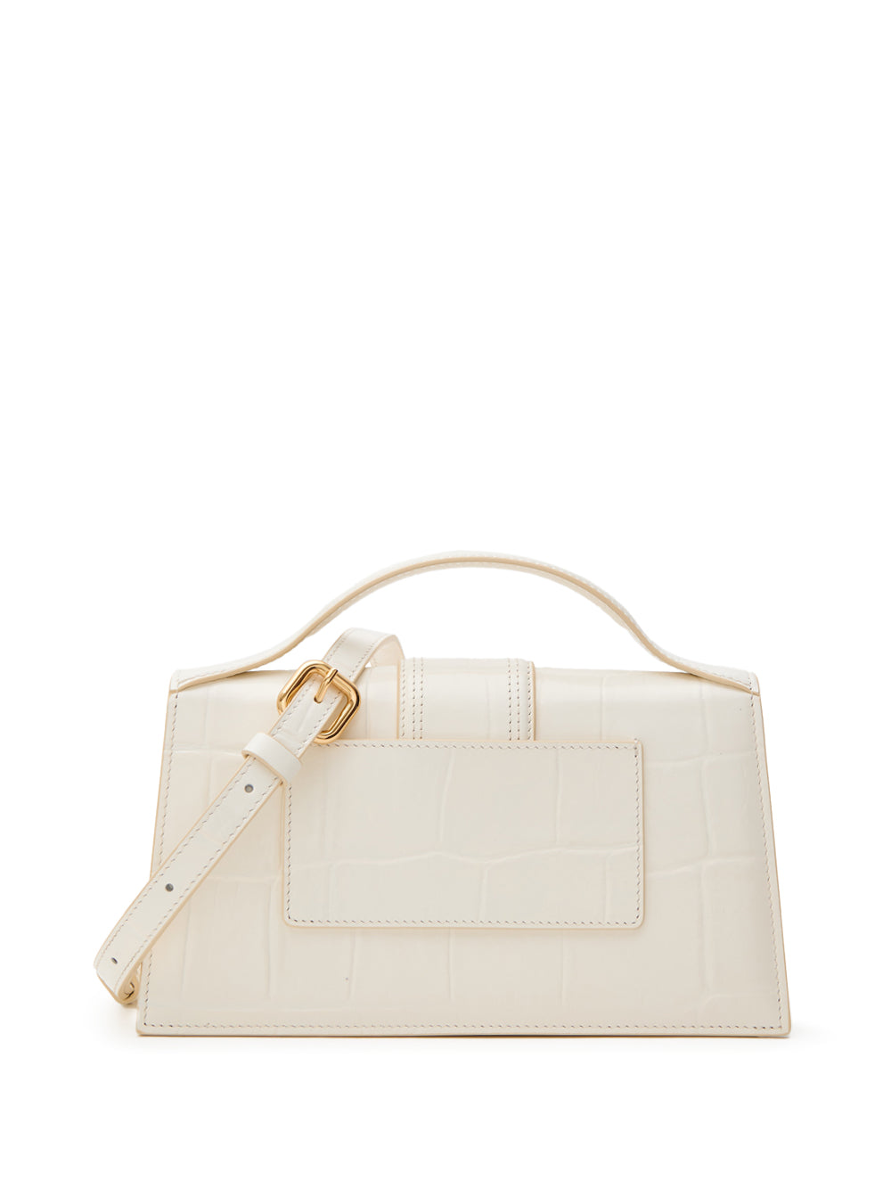 Τσάντα ώμου le grand παιδί σε έντυπη λευκή καρύδα jacquemus