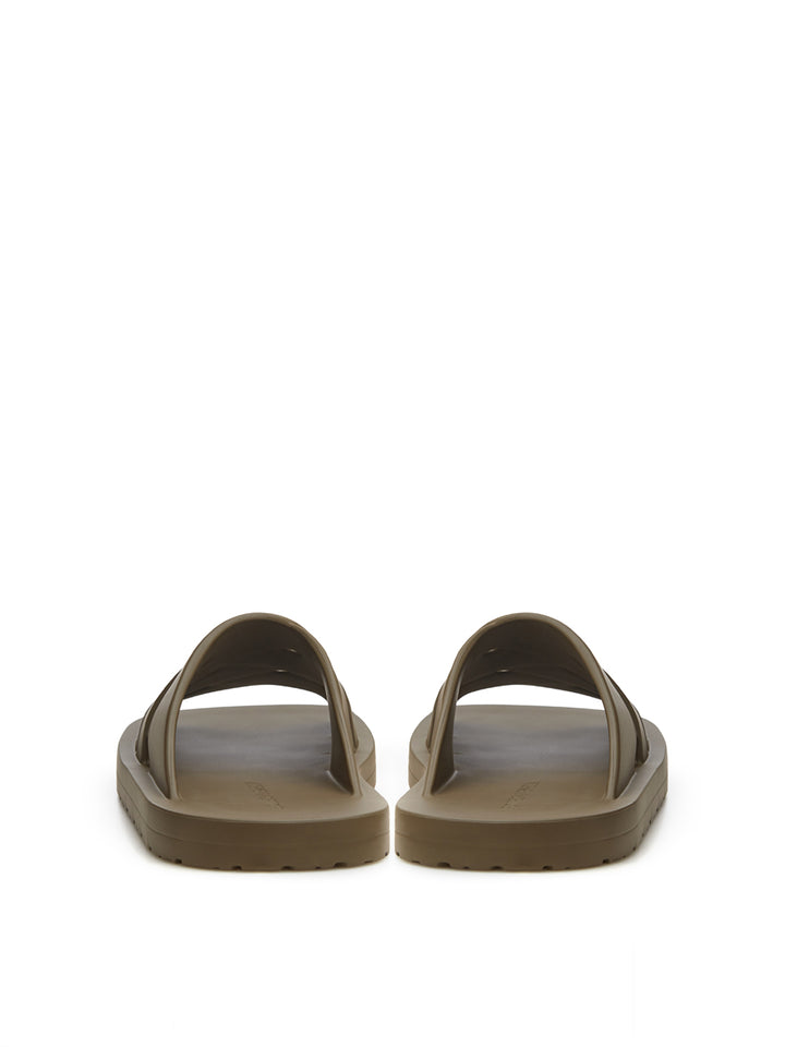 Flinston Rubber Sandals Bottega Veneta