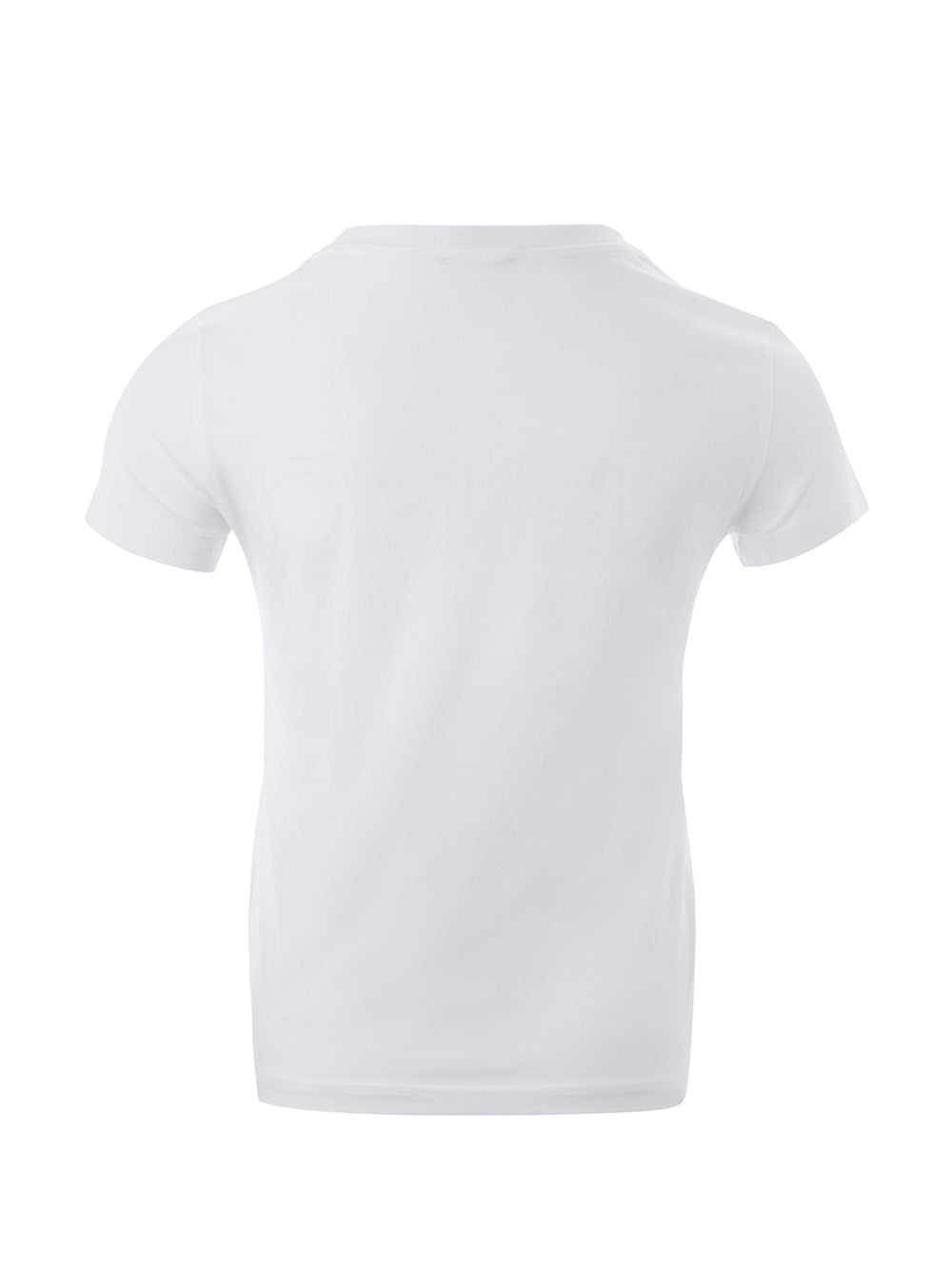 Camiseta Kenzo blanca con logo de camuflaje