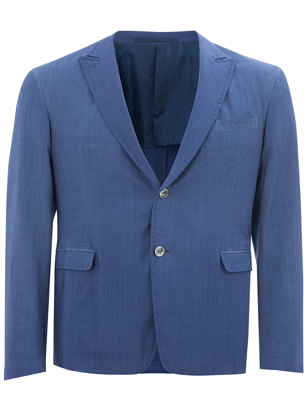 Two Button Blue Jacket