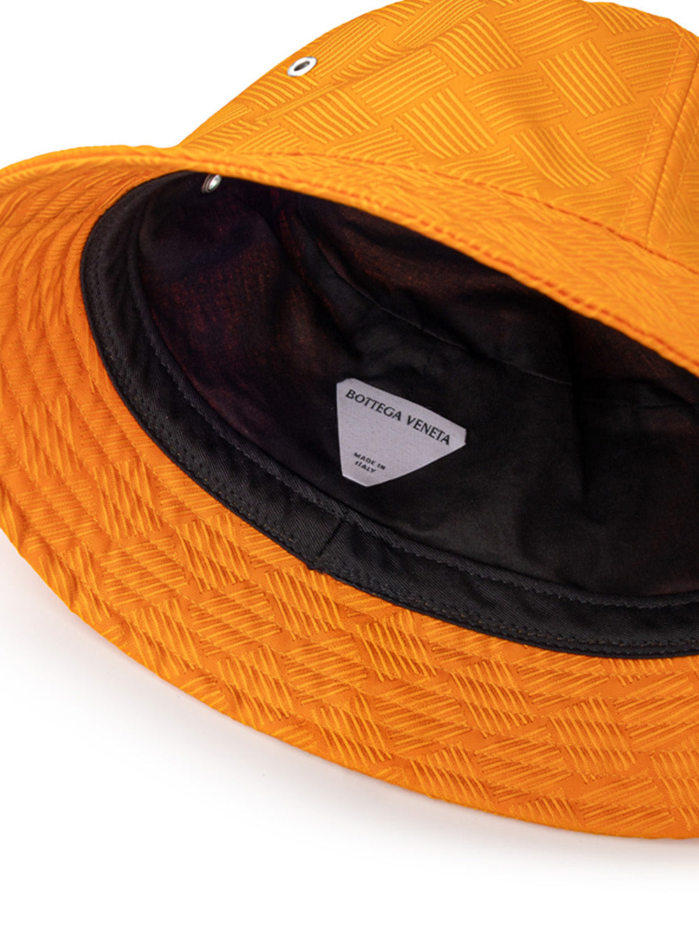 Cappello Cloche Pescatore Arancione Bottega Veneta