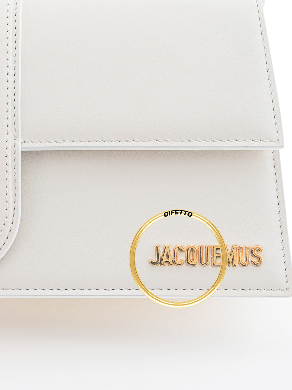 Lange Jacquemus-Schultertasche von Le Child.