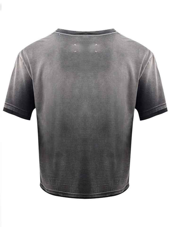 Half Sleeves T-Shirt with Maison Margiela Logo