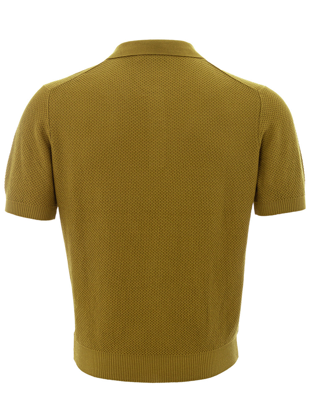 Knitwear Polo Shirt in Gran Sasso Green