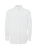 Camicia in Popeline di Cotone con Doppio Colletto Gucci