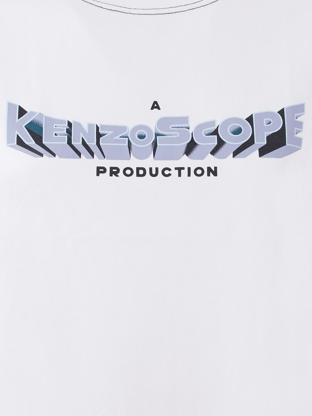 Camiseta Kenzo algodón blanca