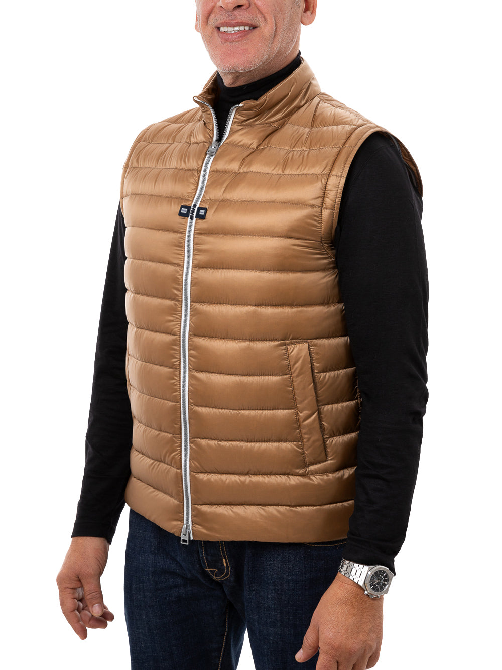 Bomber Nylon ultralight con maniche removibili Herno