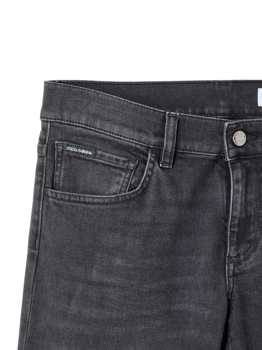 Jeans Skinny Cinque Tasche in Nero Dolce & Gabbana