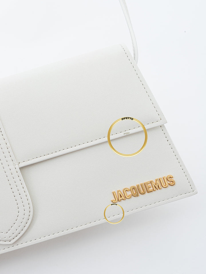 Jacquemus Le Child Long Bag in White.