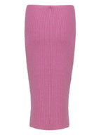 Gonna a Tubino con zip in Maglia Rosa Tom Ford