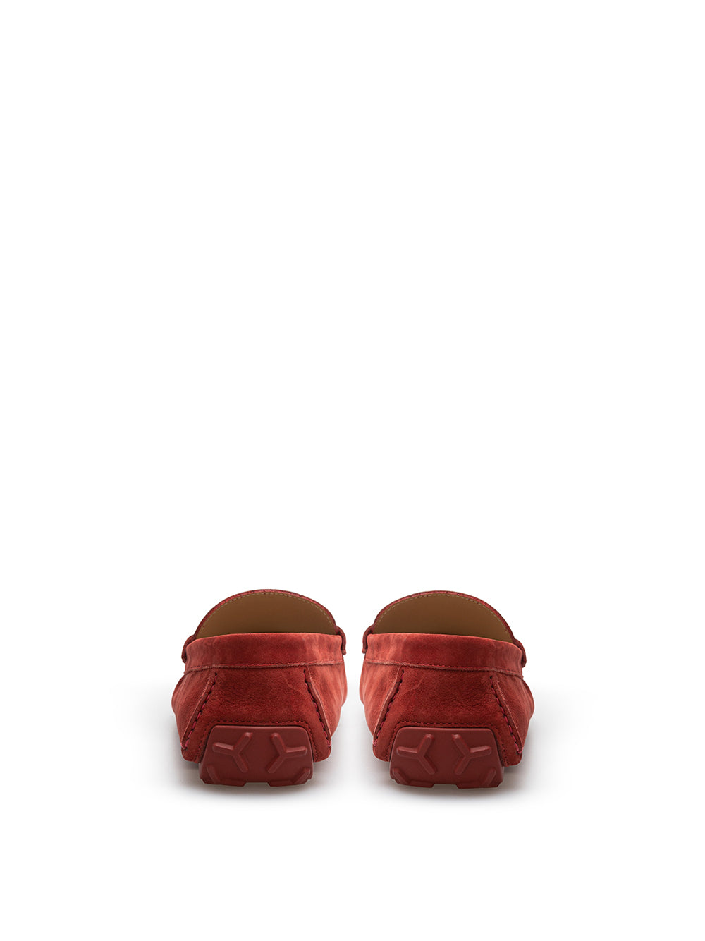 Bordeaux penny moccasin in Bally suede