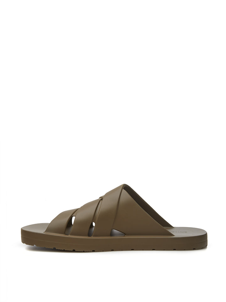 Flinston Rubber Sandals Bottega Veneta