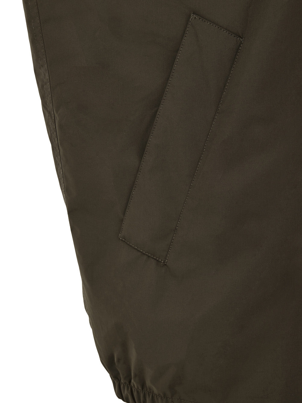 Giubbino Smanicato in Tessuto Tecnico Verde Paul & Shark