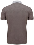 Camicia Corneliani grigio con bottoni e taschino