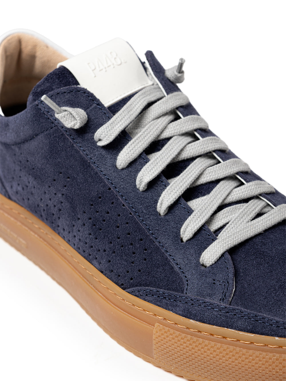 Soho-W blaue Wildleder-Sneaker P448