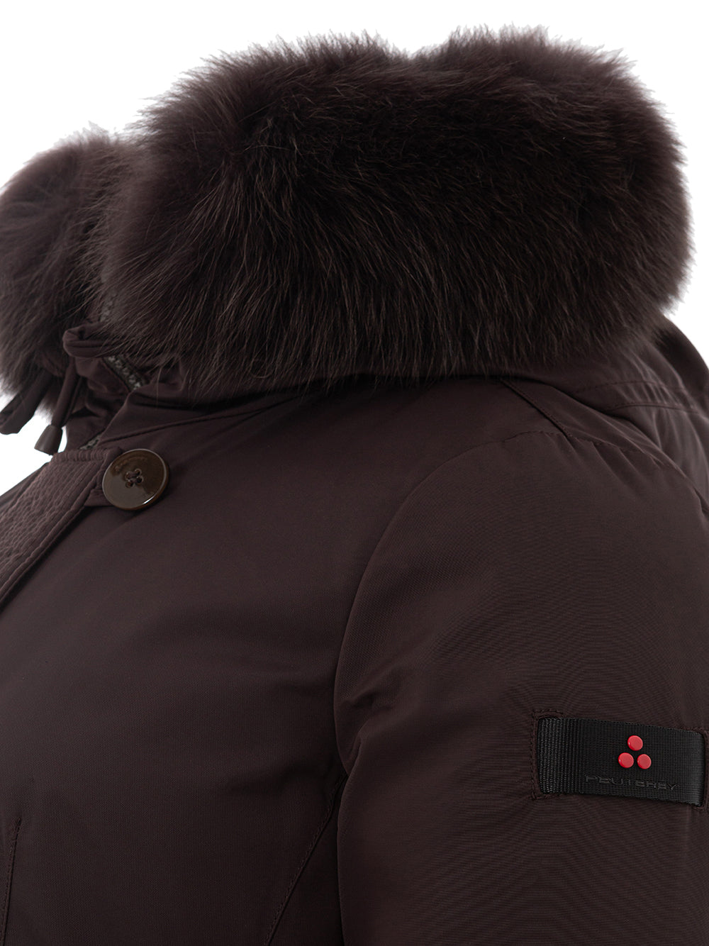 Peuterey Padded Jacket with Fur Collar