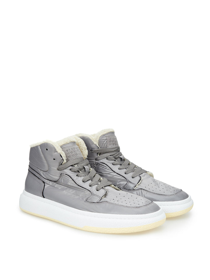 High Sneakers with Internal Fur MM6 Maison Margiela