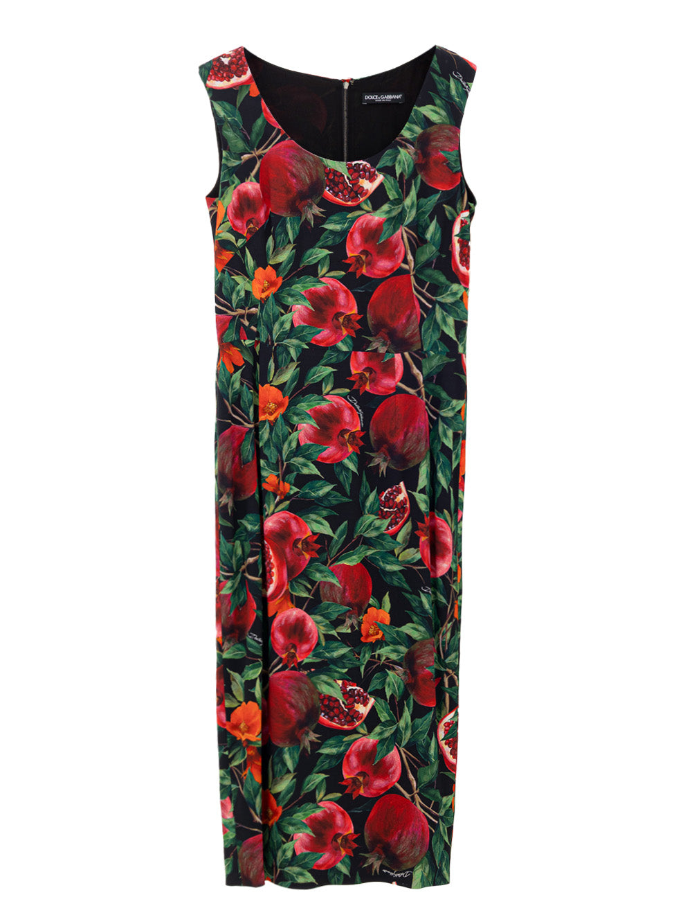 Abito con Stampa Melograni Dolce & Gabbana