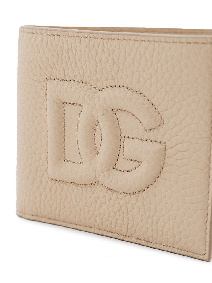 Portefeuille à deux volets Dolce &amp; Gabbana DG Logo