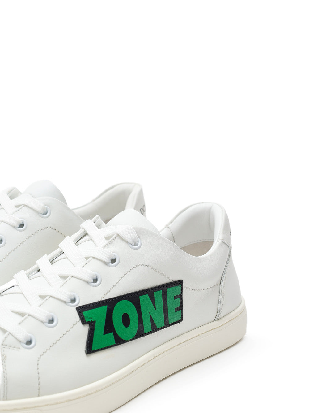 Sneakers Bassa in Pelle Bianca 'Prince' Dolce & Gabbana