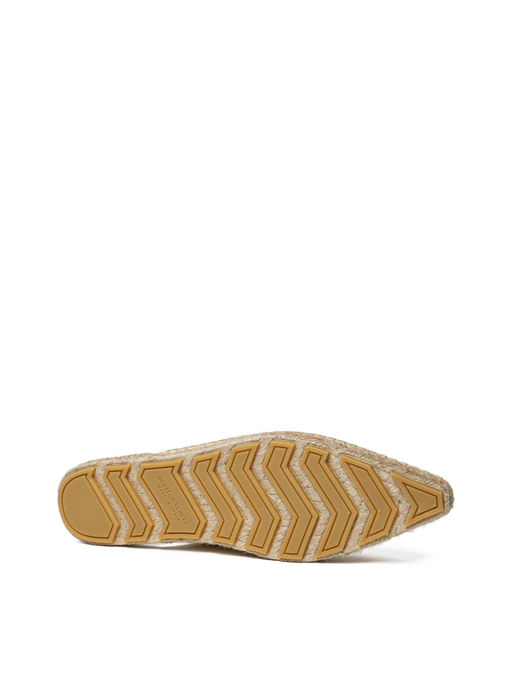 Espadrillas Lagoon con Intreccio in Giallo Bottega Veneta