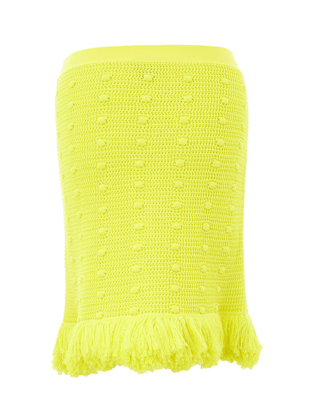 Bottega Veneta Pom Pom Knitting Skirt