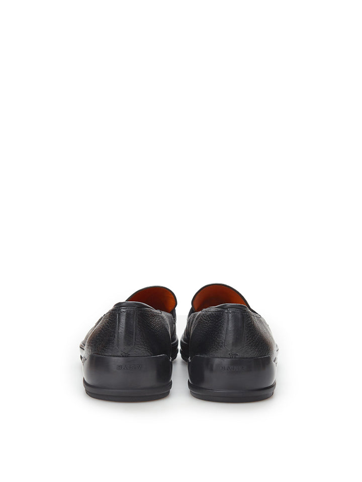Relon Bally Grained Leather Moccasin
