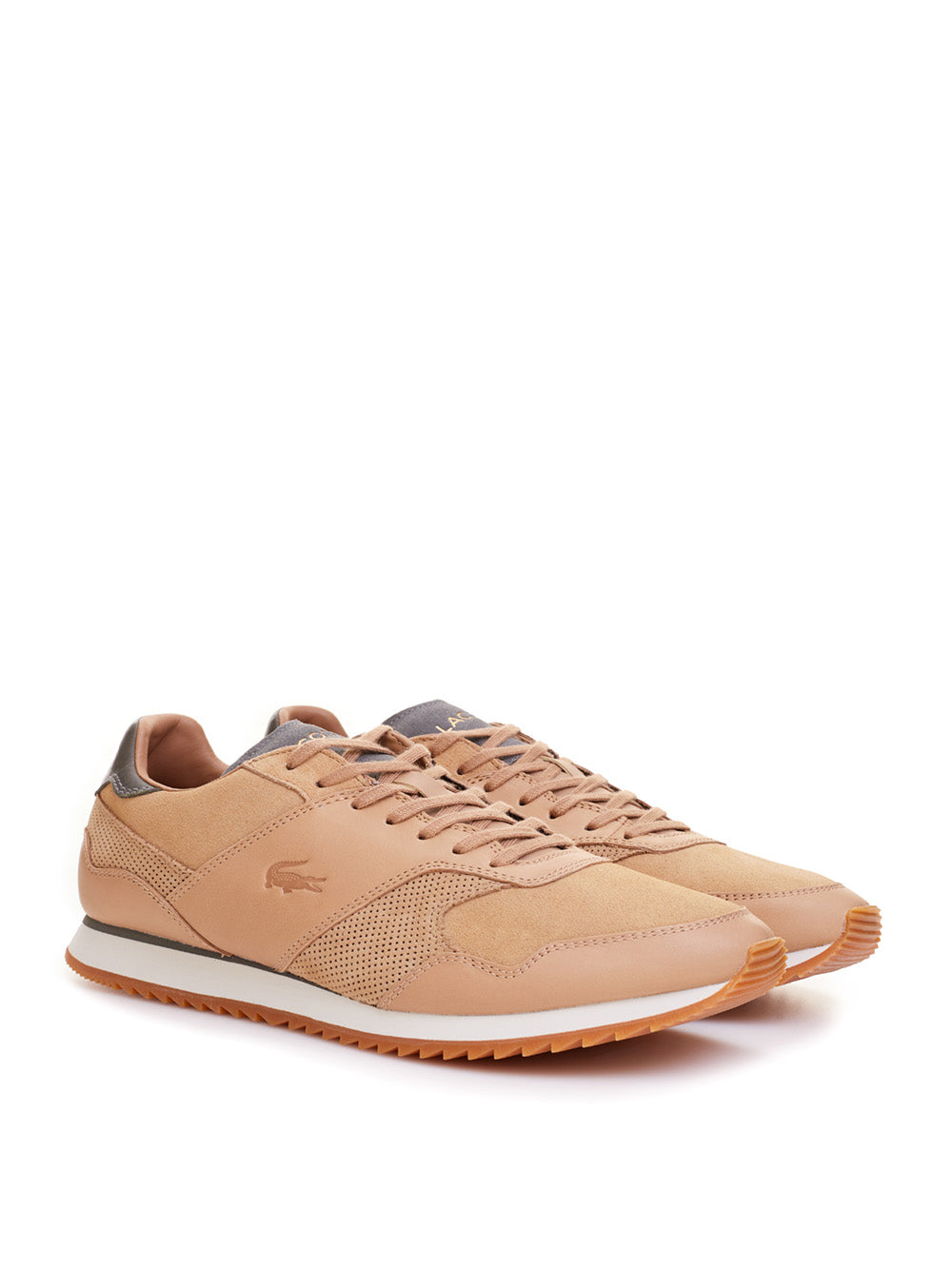 Lacoste Aesthet 120 Camel colored sneakers